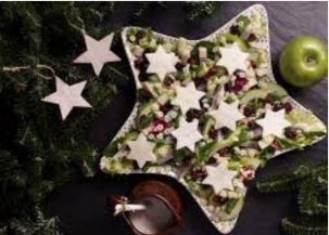 Рождественский салат «Первая звезда»